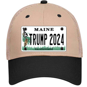 Trump 2024 Maine Wholesale Novelty License Plate Hat