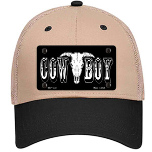 Cowboy Longhorn Skull Wholesale Novelty License Plate Hat