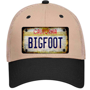 Bigfoot California Wholesale Novelty License Plate Hat