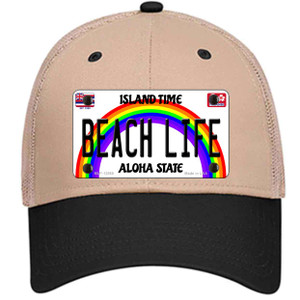 Beach Life Hawaii Wholesale Novelty License Plate Hat