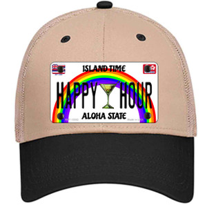 Happy Hour Hawaii Wholesale Novelty License Plate Hat