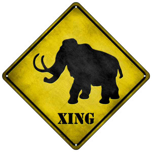 Mammoth Xing Wholesale Novelty Metal Crossing Sign