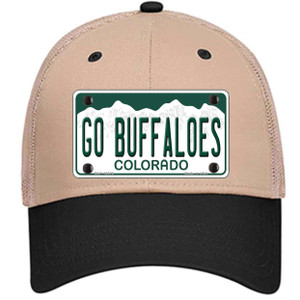 Go Buffaloes Wholesale Novelty License Plate Hat