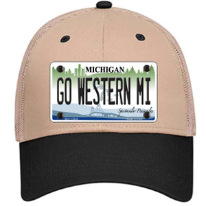 Go Western Michigan Wholesale Novelty License Plate Hat