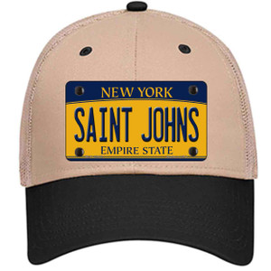 Saint Johns Wholesale Novelty License Plate Hat