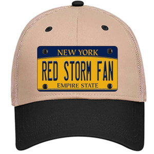 Red Storm Fan Wholesale Novelty License Plate Hat