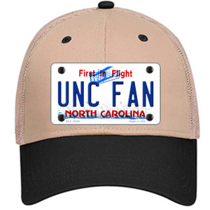 Univ North Carolina Fan Wholesale Novelty License Plate Hat