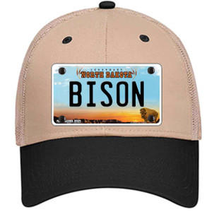 Bison Wholesale Novelty License Plate Hat