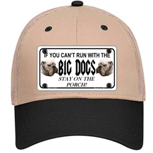 Run With The Big Dogs Wholesale Novelty License Plate Hat