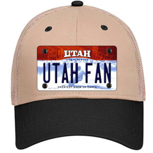 Utah Fan Wholesale Novelty License Plate Hat