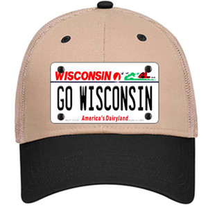 Go Wisconsin Wholesale Novelty License Plate Hat