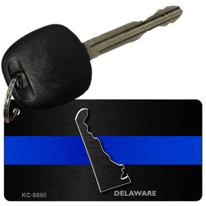 Delaware Thin Blue Line Wholesale Novelty Key Chain