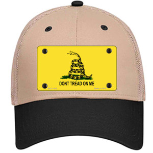 Dont Tread On Me Yellow Wholesale Novelty License Plate Hat