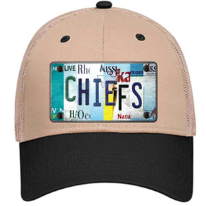 Chiefs Strip Art Wholesale Novelty License Plate Hat Tag