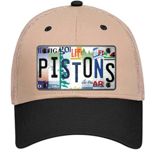 Pistons Strip Art Wholesale Novelty License Plate Hat Tag