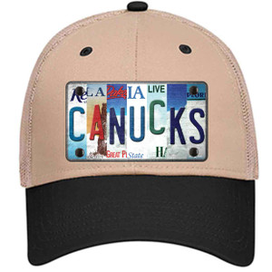 Canucks Strip Art Wholesale Novelty License Plate Hat Tag