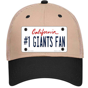 Number 1 Giants Fan Wholesale Novelty License Plate Hat Tag