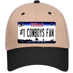 Number 1 Cowboys Fan Wholesale Novelty License Plate Hat Tag