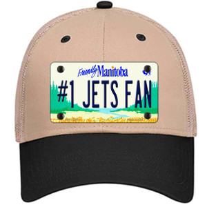 Number 1 Jets Fan Manitoba Wholesale Novelty License Plate Hat Tag