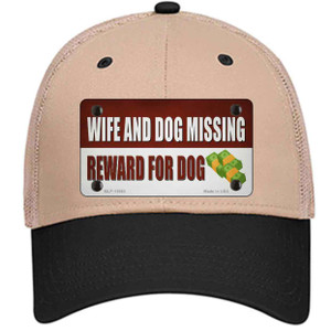 Wife And Dog Missing Wholesale Novelty License Plate Hat Tag