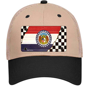 Missouri Racing Flag Wholesale Novelty License Plate Hat Tag