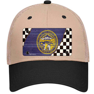 Nebraska Racing Flag Wholesale Novelty License Plate Hat Tag