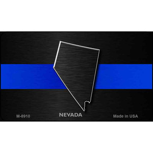 Nevada Thin Blue Line Wholesale Novelty Metal Magnet