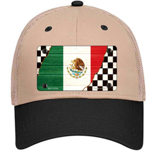 Mexico Racing Flag Wholesale Novelty License Plate Hat Tag