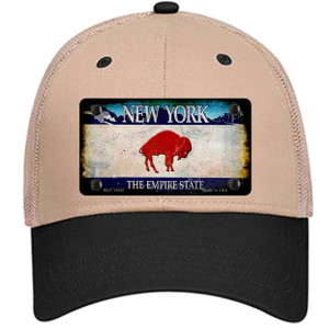 Red Buffalo NY Blue Rusty Wholesale Novelty License Plate Hat Tag
