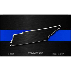 Tennessee Thin Blue Line Wholesale Novelty Metal Magnet