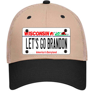 Lets Go Brandon WI Wholesale Novelty License Plate Hat