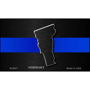 Vermont Thin Blue Line Wholesale Novelty Metal Magnet