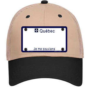 Quebec Wholesale Novelty License Plate Hat