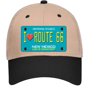 I Love Route 66 New Mexico Wholesale Novelty License Plate Hat