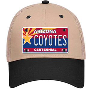 Arizona Centennial Coyotes Wholesale Novelty License Plate Hat