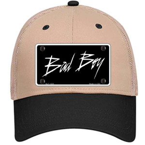 Bad Boy Black Wholesale Novelty License Plate Hat
