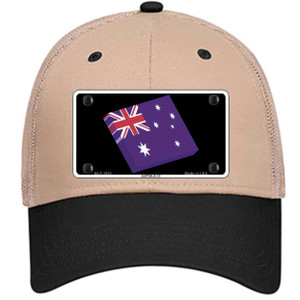 Australia 3-D Flag Wholesale Novelty License Plate Hat
