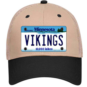 Vikings Minnesota State Wholesale Novelty License Plate Hat