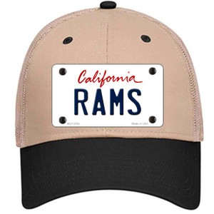 Rams California State Wholesale Novelty License Plate Hat