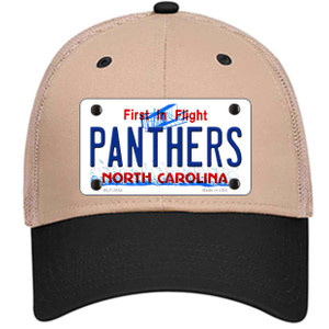 Panthers North Carolina State Wholesale Novelty License Plate Hat