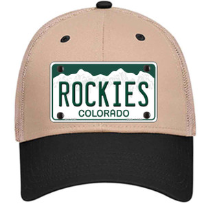 Rockies Colorado State Wholesale Novelty License Plate Hat