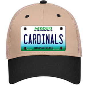 Cardinals Missouri State Wholesale Novelty License Plate Hat