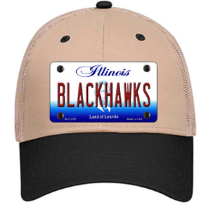 Blackhawks Illinois State Wholesale Novelty License Plate Hat