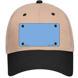 Baby Blue Solid Wholesale Novelty License Plate Hat