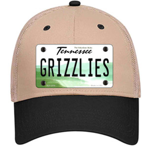 Grizzlies Tennessee State Wholesale Novelty License Plate Hat