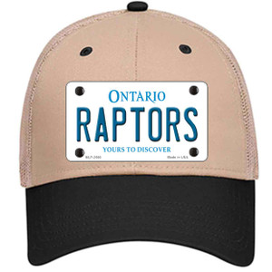 Raptors Ontario State Wholesale Novelty License Plate Hat