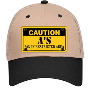 Caution As Fan Wholesale Novelty License Plate Hat
