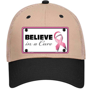 Believe In A Cure Wholesale Novelty License Plate Hat Sign