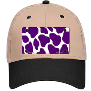 Purple White Giraffe Wholesale Novelty License Plate Hat