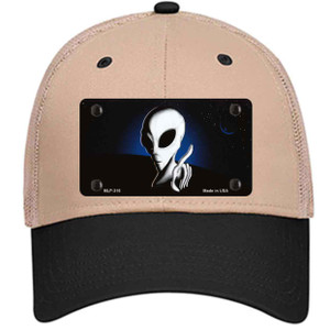 Space Alien Wholesale Novelty License Plate Hat